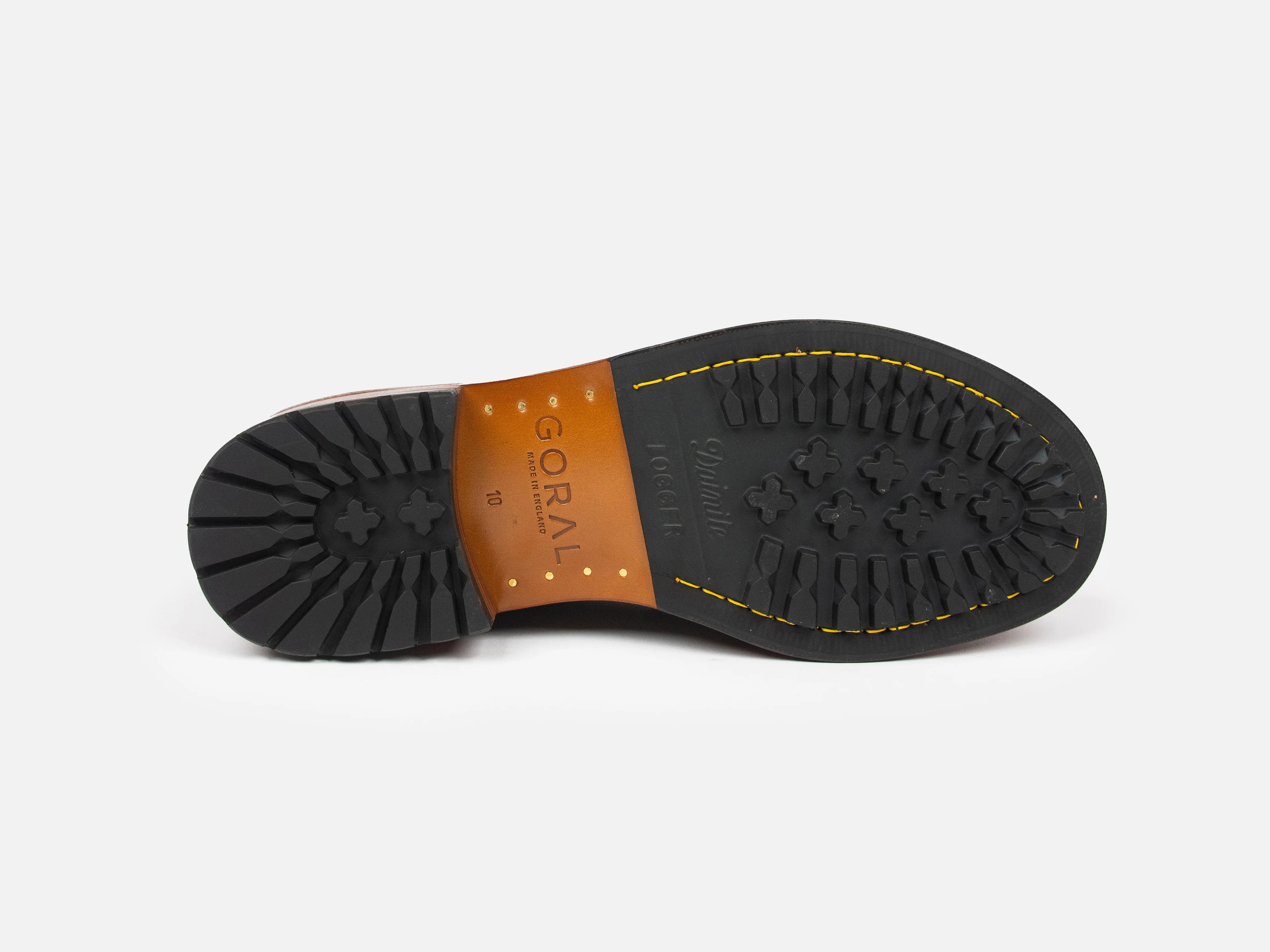 The HAROLD Hiking Boot - Horween Dark Brown Leather - Image 3